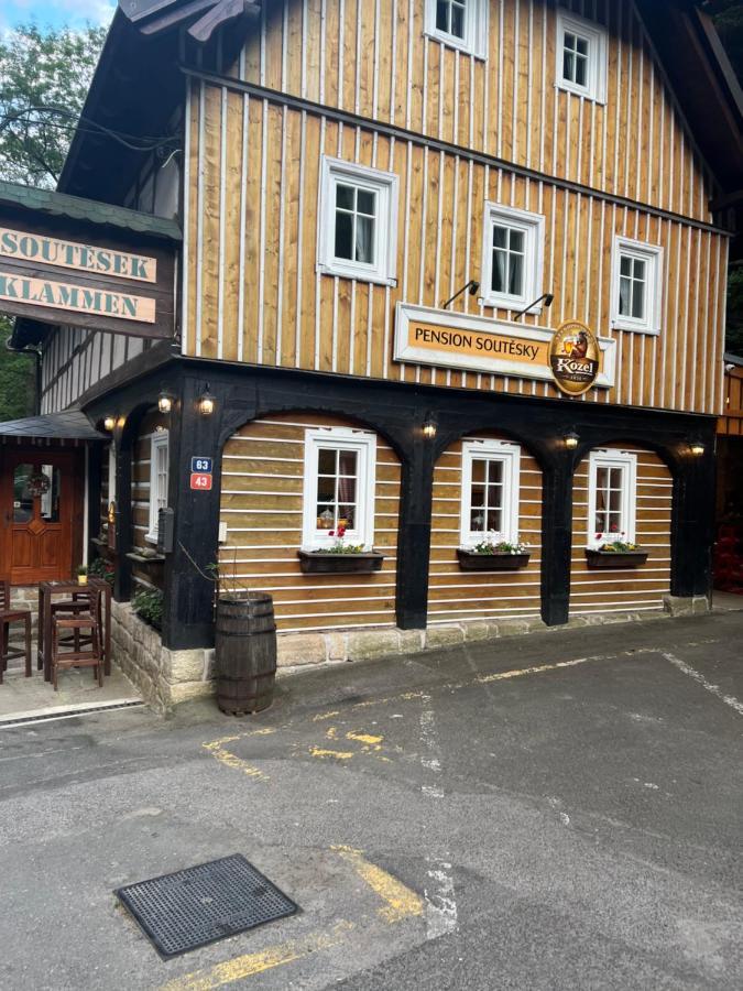 Pension Soutesky Hřensko Exterior foto